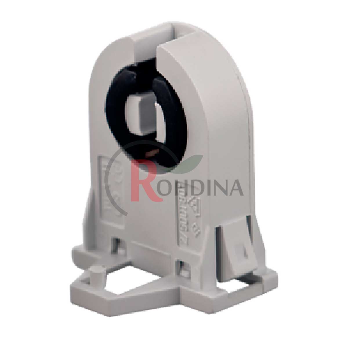 SOQUETE ENCAIXE PARA CALHA BASE G13 2A 250V CURTA COM ENGATE RAPIDO LAMPADA T8 - Foto 1