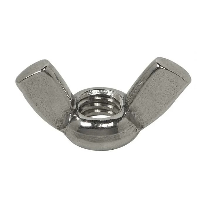 PORCA BORBOLETA 8 MA (A2-70 INOX - PASSO 1,25 )