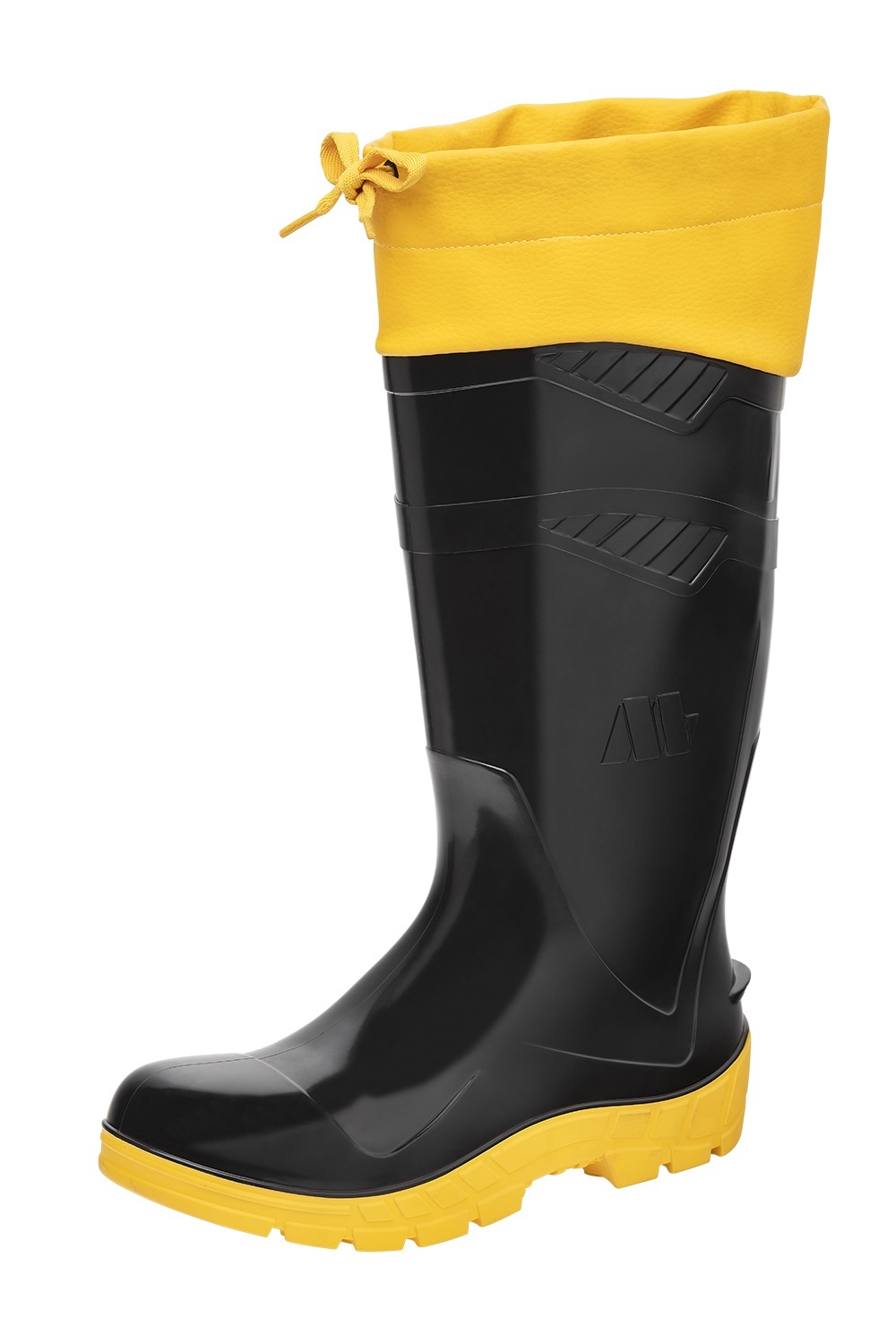 BOTA 40 PVC IMPERMEVEL CANO LONGO PRETA FORRO INTERNO COM POLAINA 100AWORKF-CA-PRA-PL CA42673