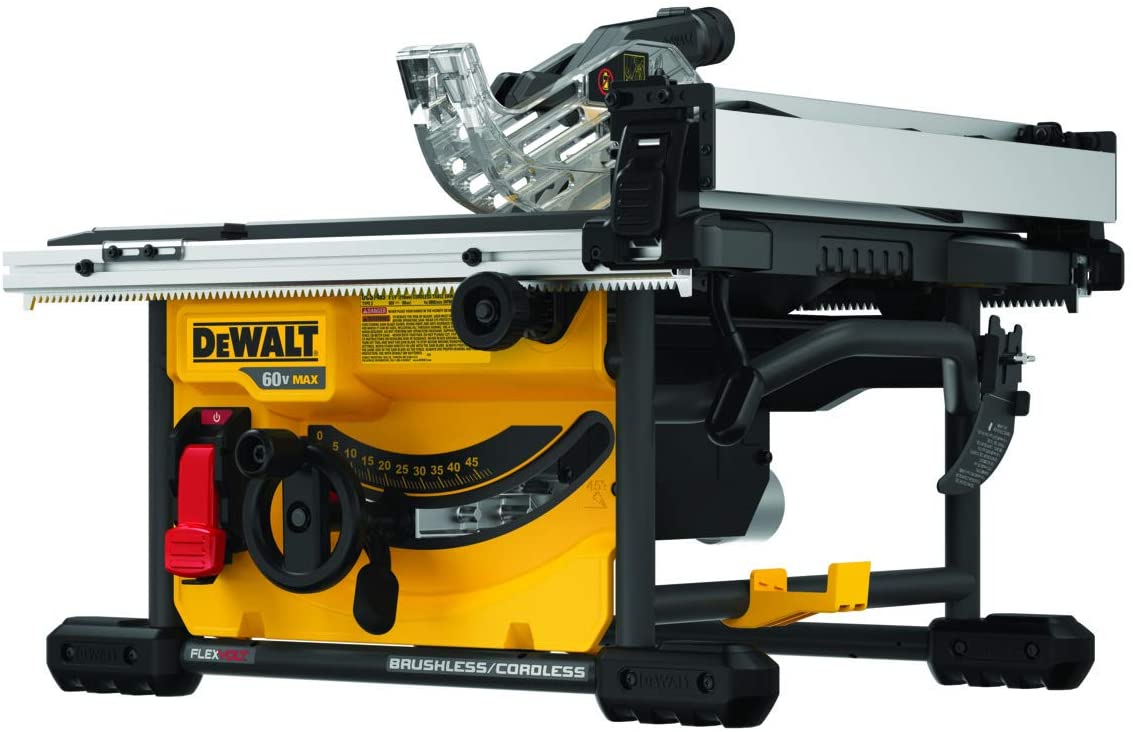 SERRA DE MESA 8 1/4 DCS7485B 60V MAX FLEXVOLT SEM BATERIA E SEM CARREGADOR BARE - Foto 1