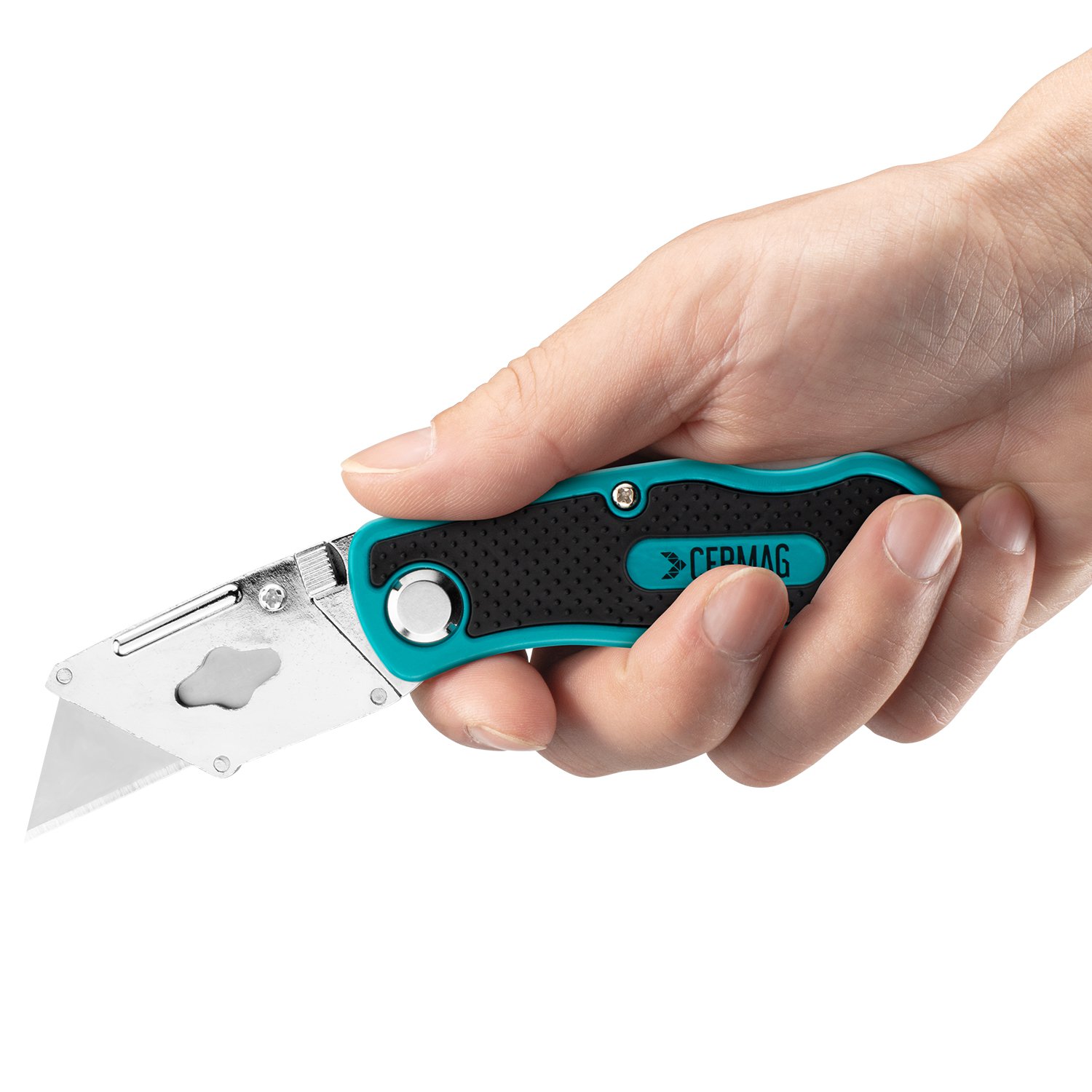 ESTILETE DOBRAVEL CANIVETE TRAPEZOIDAL - Foto 1
