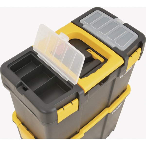 CAIXA PL�STICA COM RODA CRV 0300 460X260X625MM CAPACIDADE INFERIOR 15KG SUPERIOR 10KG - Foto 5