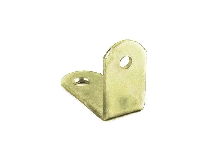 SUPORTE DE PRATELEIRA L 35MMX25MMX15MMX2MM ACO GALVANIZADO - Foto 1