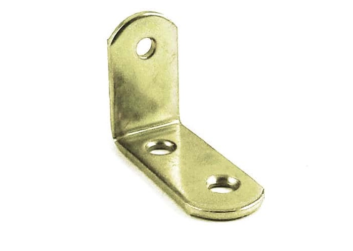 SUPORTE DE PRATELEIRA L 35MMX25MMX15MMX2MM ACO GALVANIZADO - Foto 2