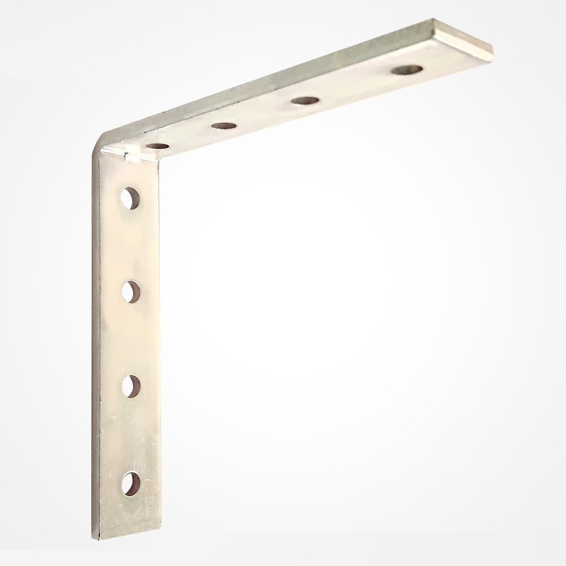 SUPORTE PRATELEIRA REFORADA 20MMX100MMX4MM ACO GALVANIZADO - Foto 1
