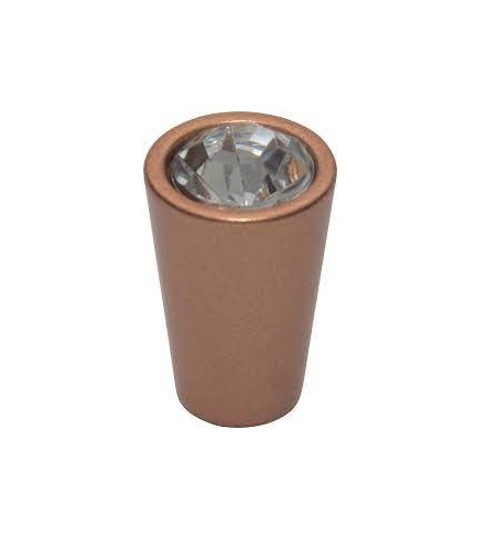 PUXADOR PONTO LARGURA 24MM COBRE CITY 6024 