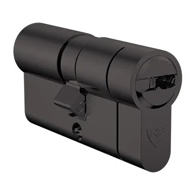 CILINDRO 80MM PARA FECHADURA FORTINOX PRETO FOSCO - Foto 1