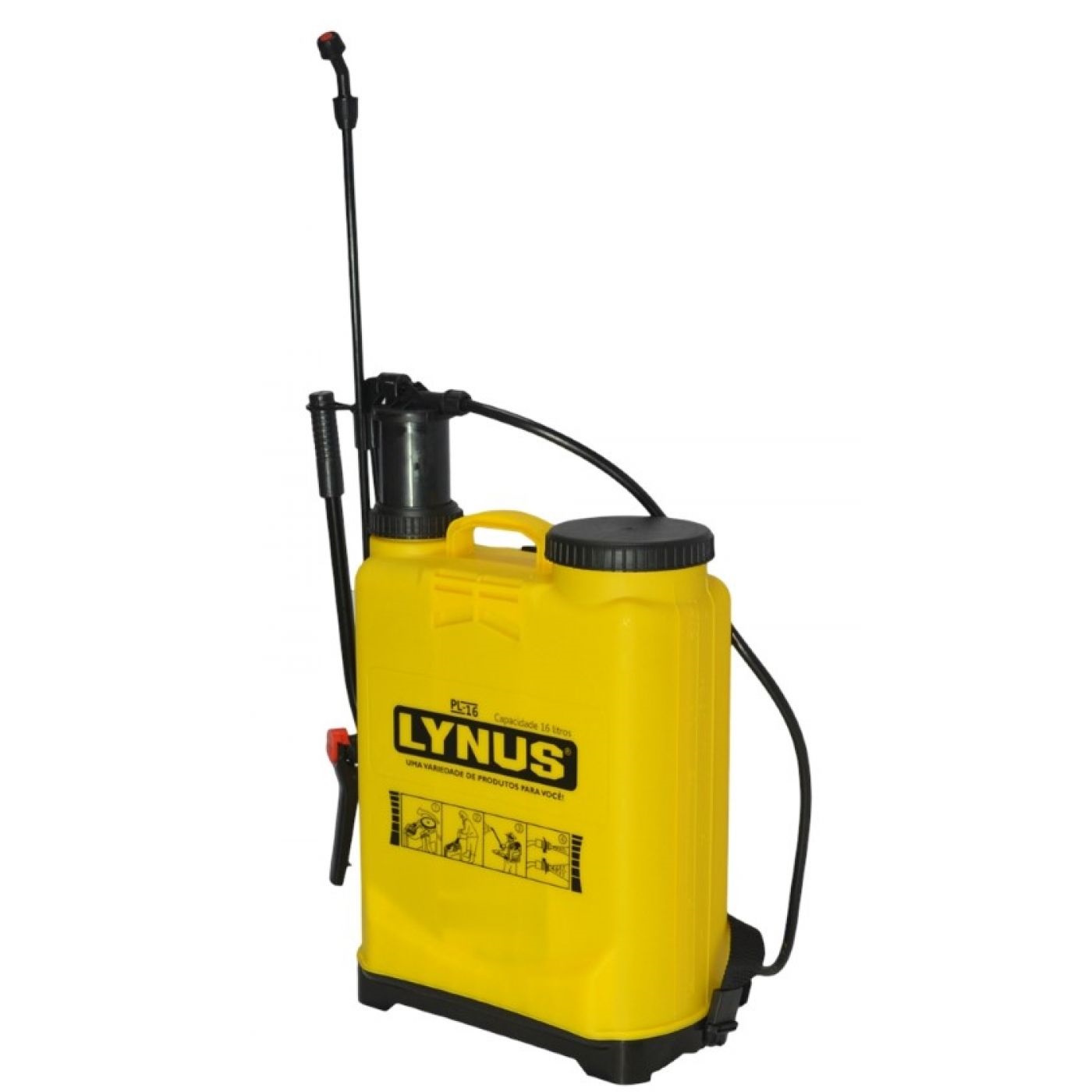 PULVERIZADOR MANUAL 16 LITROS PL-16 - Foto 2