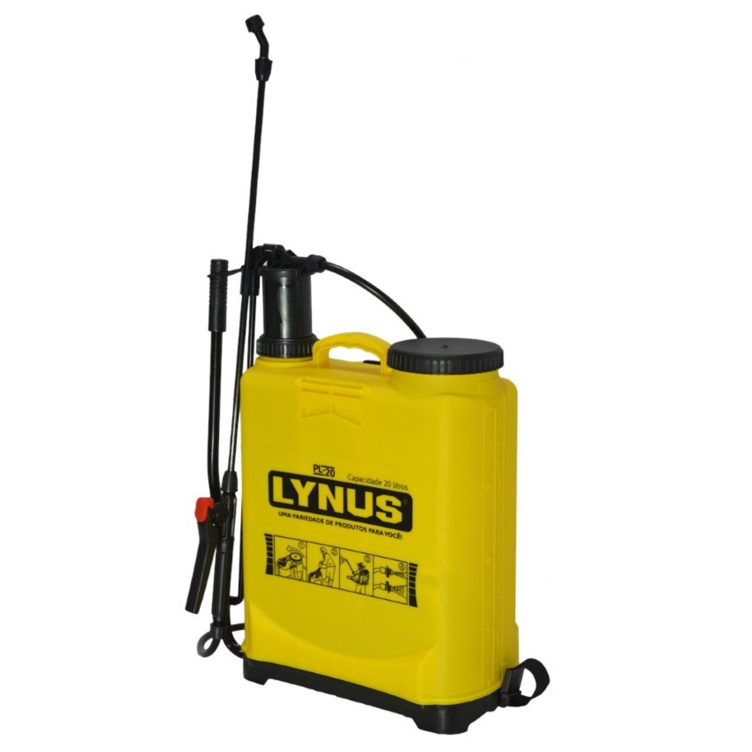 PULVERIZADOR MANUAL 20 LITROS PL-20 - Foto 1