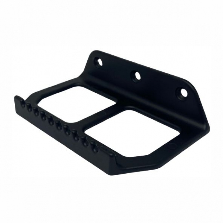 SUPORTE OPEN DOOR PARA MADEIRA PINTURA EPOXI PRETA 60 BASE - Foto 1