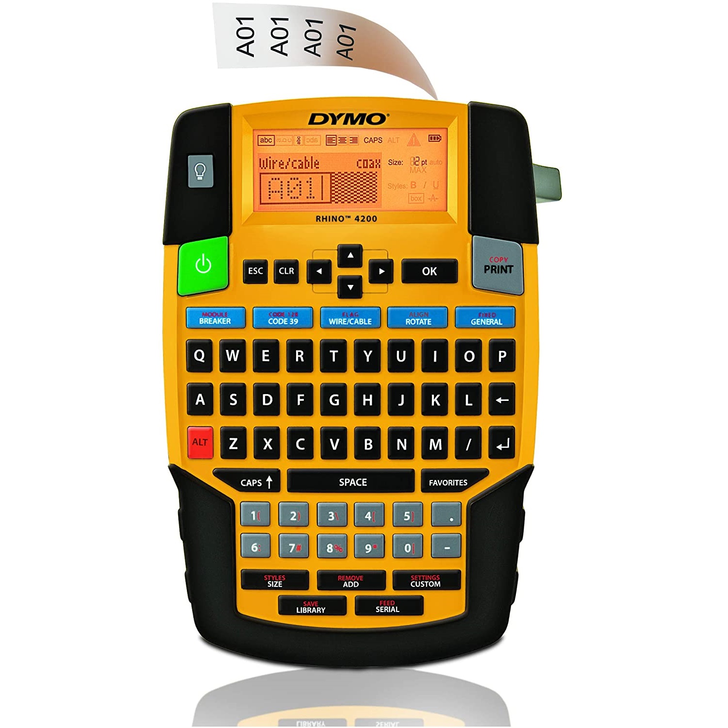 ROTULADOR ELETRONICO  RHINOPRO INDUSTRIAL 4200 - Foto 5