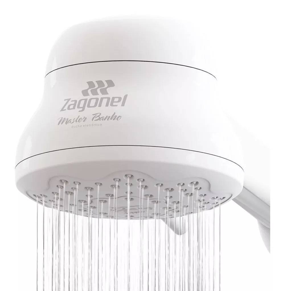 DUCHA ELETRONICA MASTER BANHO 6700W 220V BRANCO  - Foto 3
