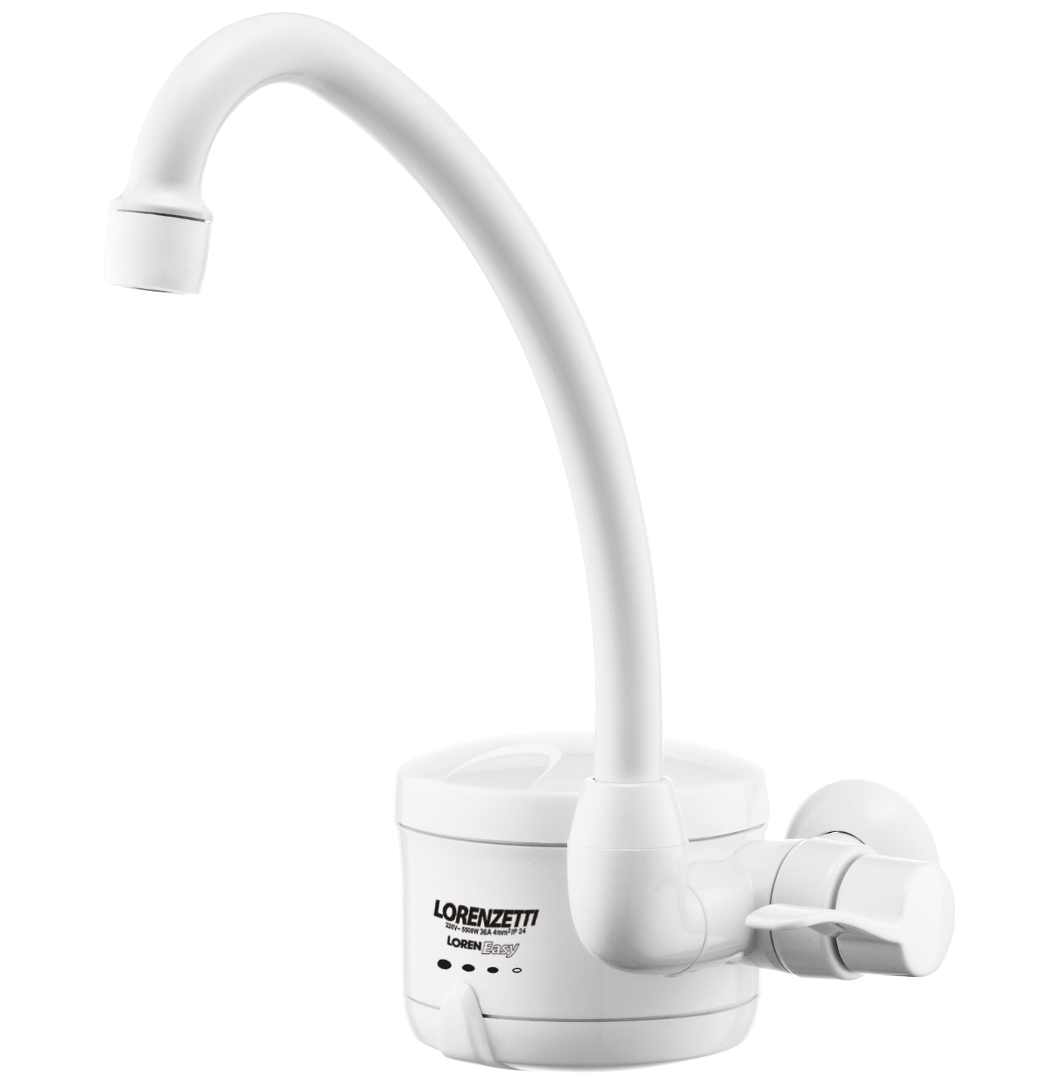 TORNEIRA LOREN EASY 5500W 220V BRANCA  - Foto 1