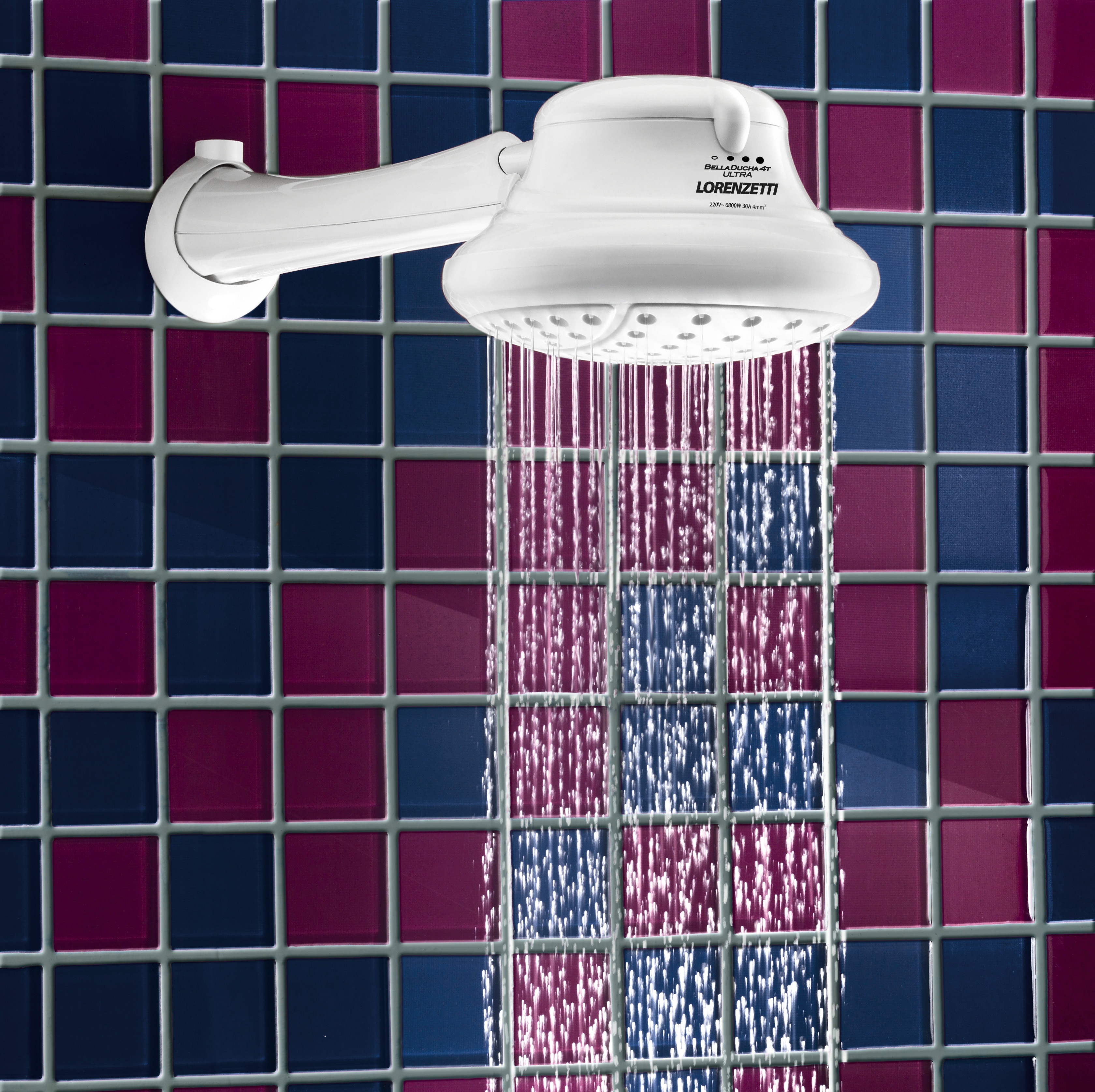 DUCHA 4 TEMPERATURA BELLA DUCHA ULTRA 6800 220V BRANCA  - Foto 1