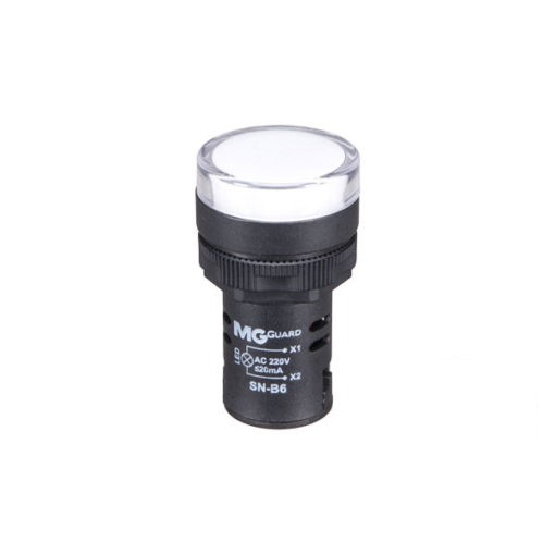SINALEIRO MONOBLOCO BRANCO 220VCA SN-B6 