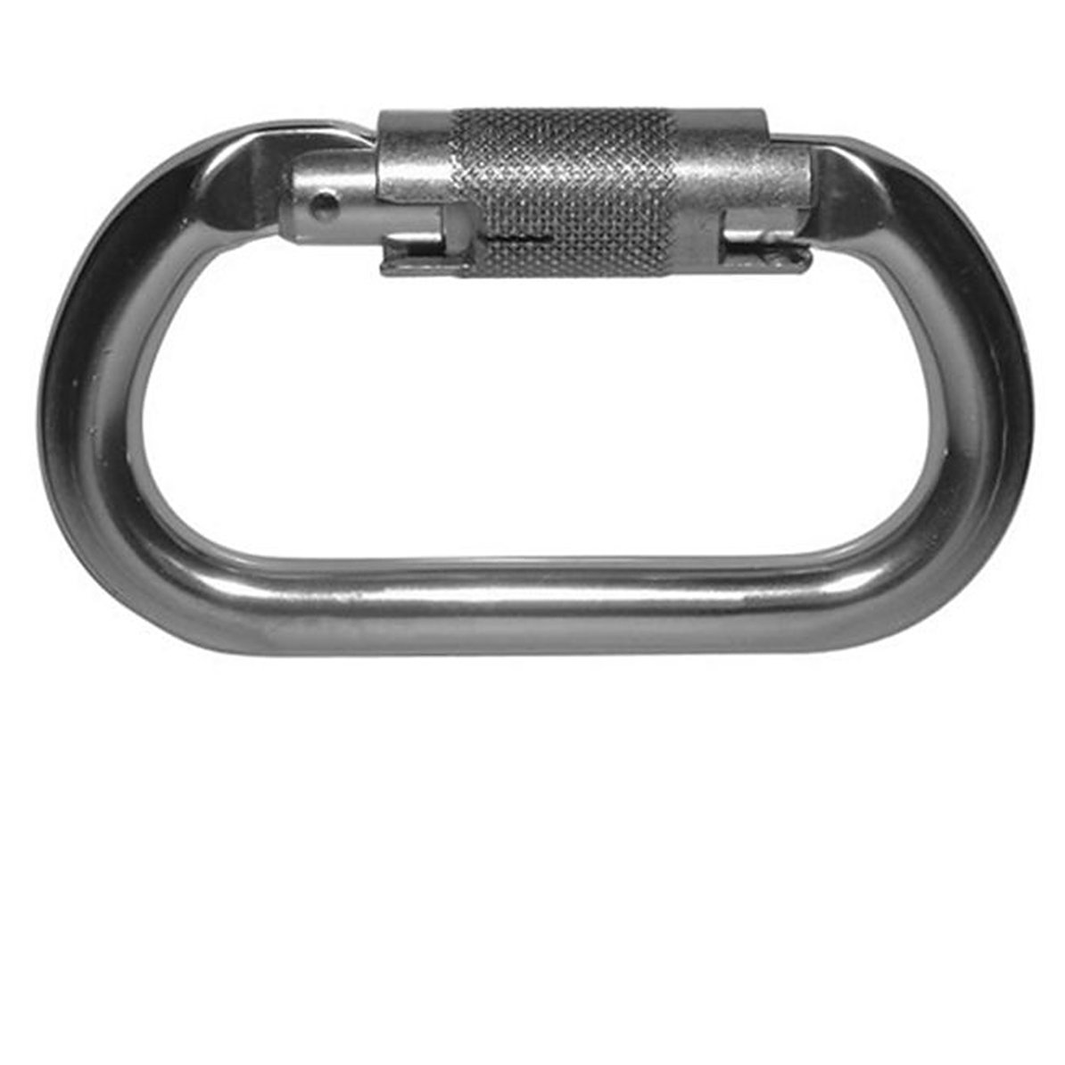 MOSQUETO OVAL EM AO DUPLA TRAVA 25KN MG1897 MG CINTO