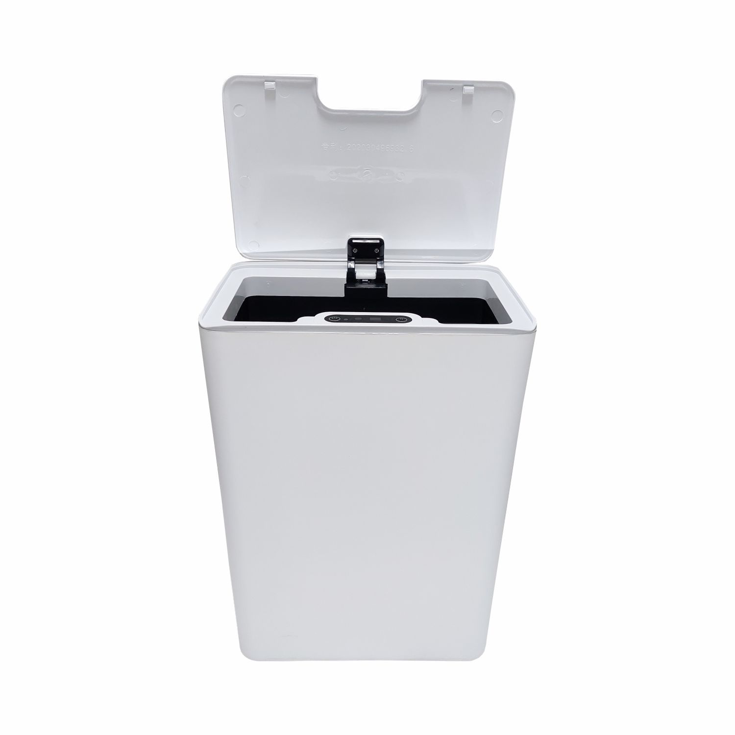 LIXEIRA BRANCA COMANDO SENSOR 15 LITROS 25X19X34 JF01 (A) - Foto 2