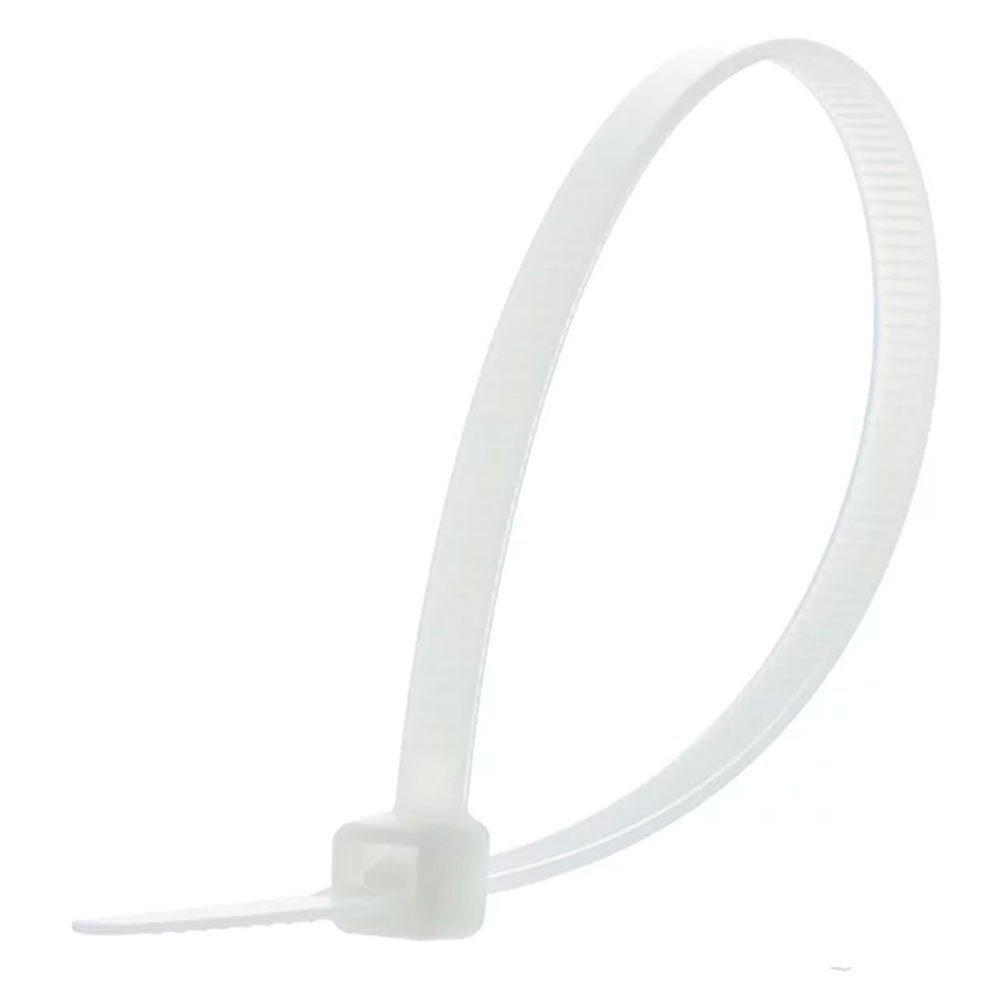 ABRAADEIRA NYLON BRANCO 300X6,00X1,80MM  (PACOTE COM 100PC)