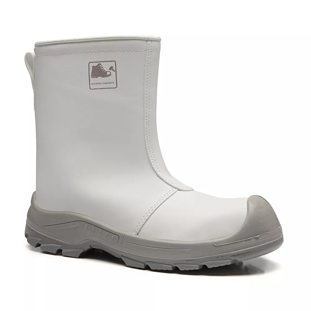 BOTA FRIGORIFICA 37 MICROFIBRA BRANCA BICO COMPOSITE SOLADO BIDENSIDADE 4066BDM1600LL CA48124 - Foto 1