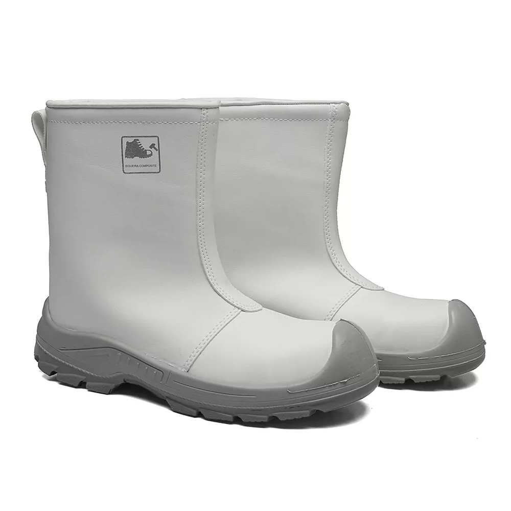 BOTA FRIGORIFICA 37 MICROFIBRA BRANCA BICO COMPOSITE SOLADO BIDENSIDADE 4066BDM1600LL CA48124 - Foto 4