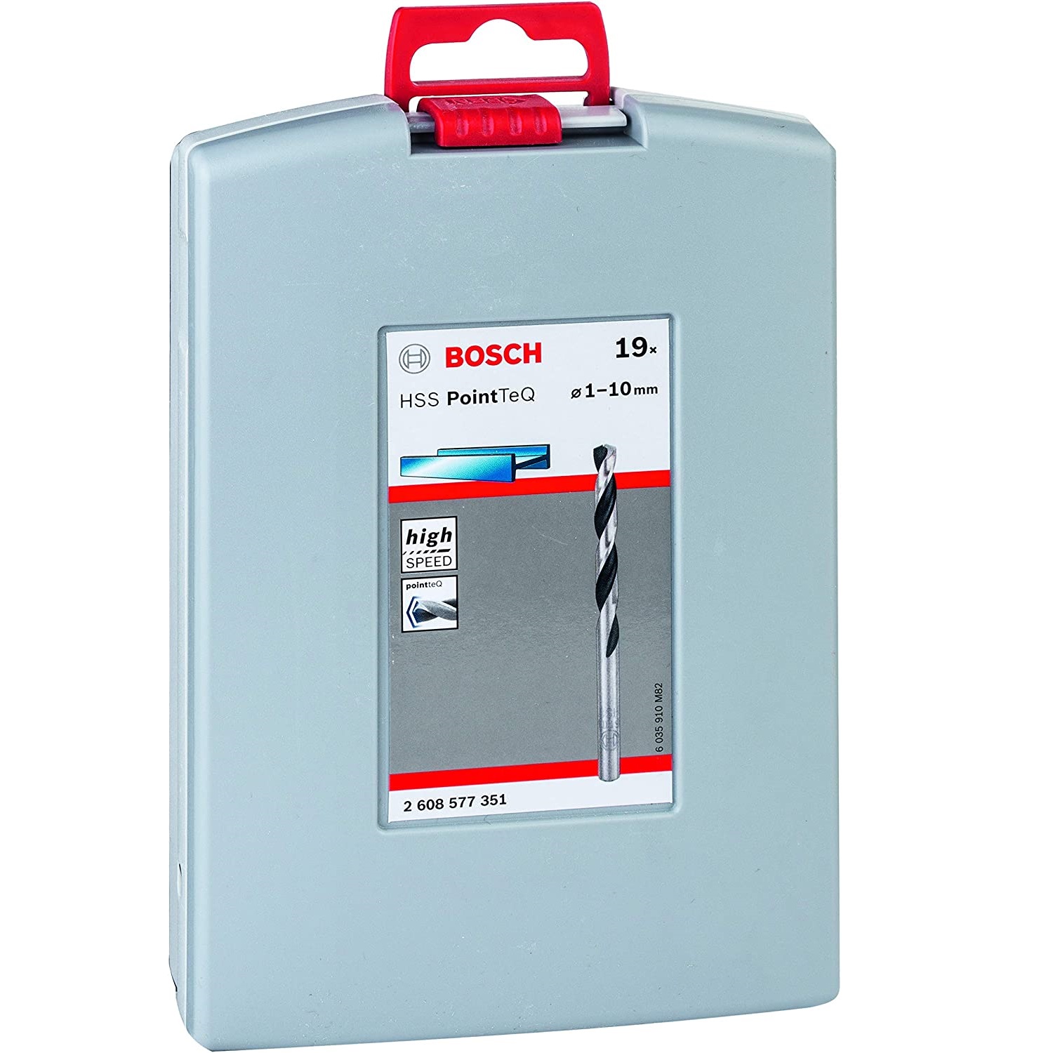 JG BROCA A/R - 19PC- 1,0A10,0 DIN338 HSS POINTTEQ PROBOX  - Foto 1