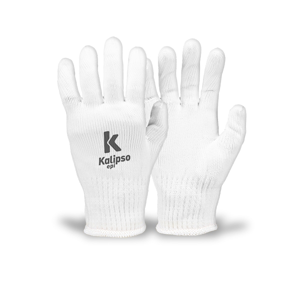 LUVA TRICOTADA EM HELANCA 9 (G) BRANCA  CA15616 - Foto 1