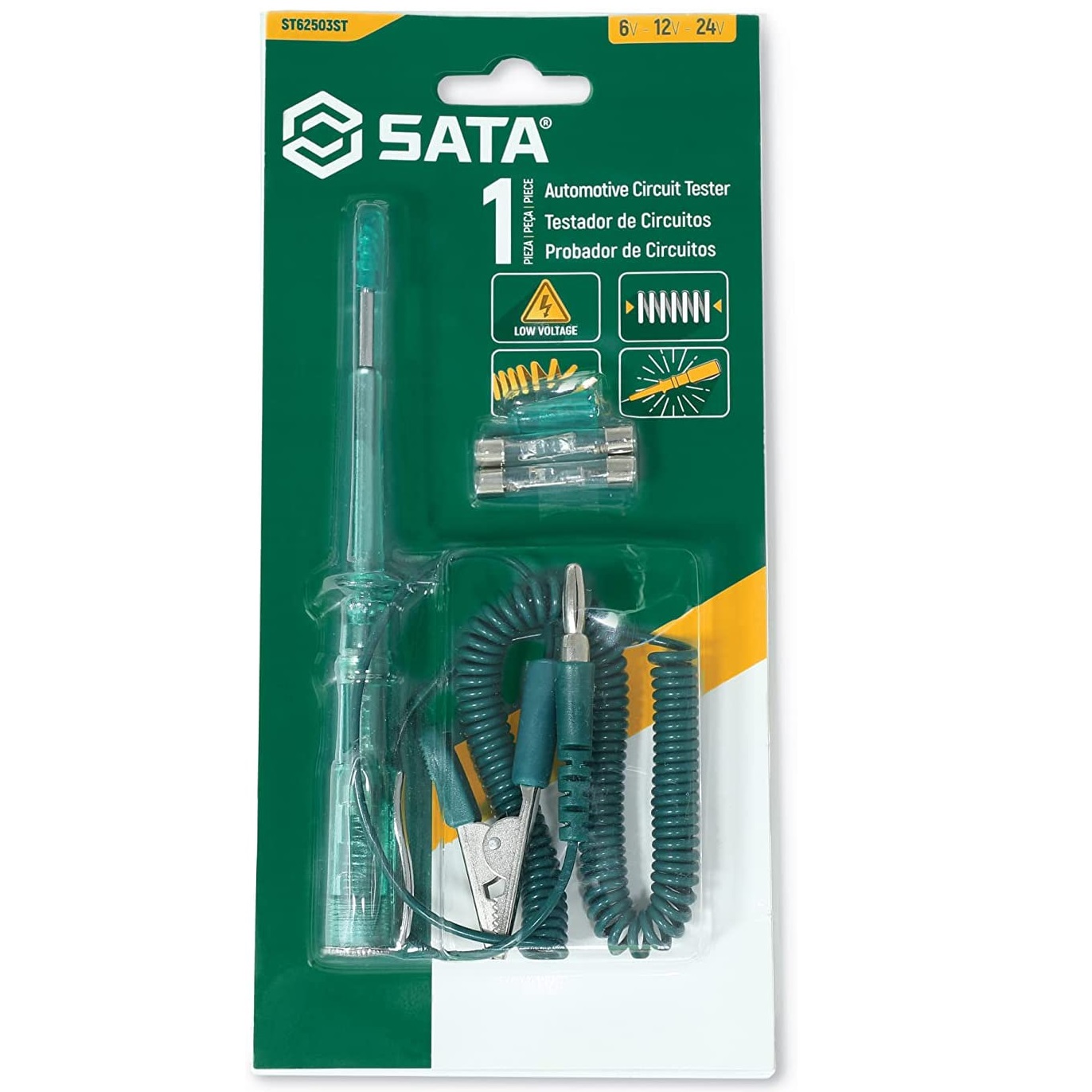 CHAVE TESTE PARA AUTOM�VEL 6V12V24V - Foto 1