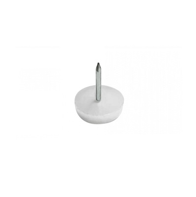 SAPATA COM PREGO BRANCO DIAMETRO 18X4,5MM