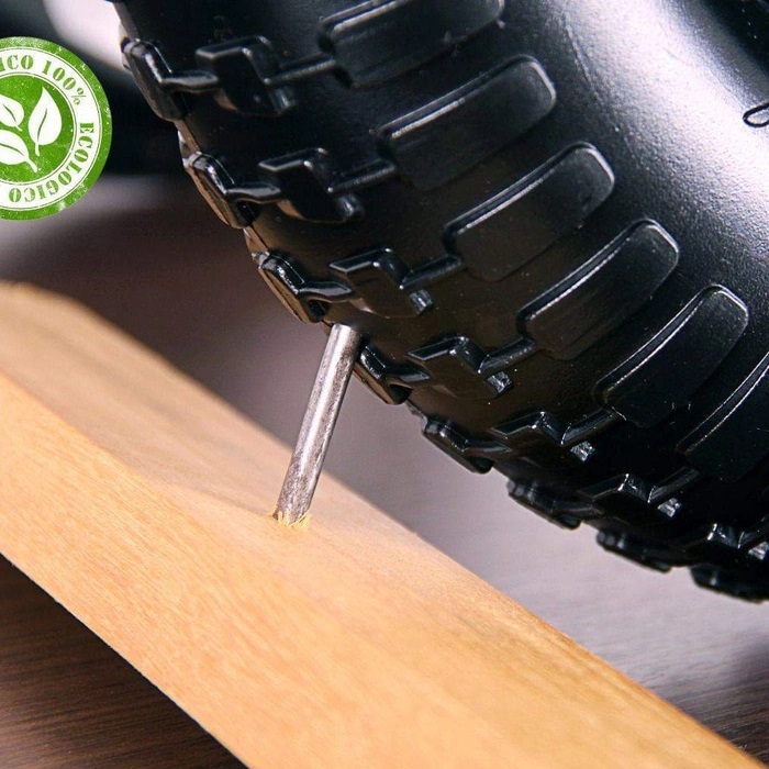 PNEU RODA MACI�A PU RD021NV 220X50MM MACIO E LEVE PARA 150KG - Foto 2