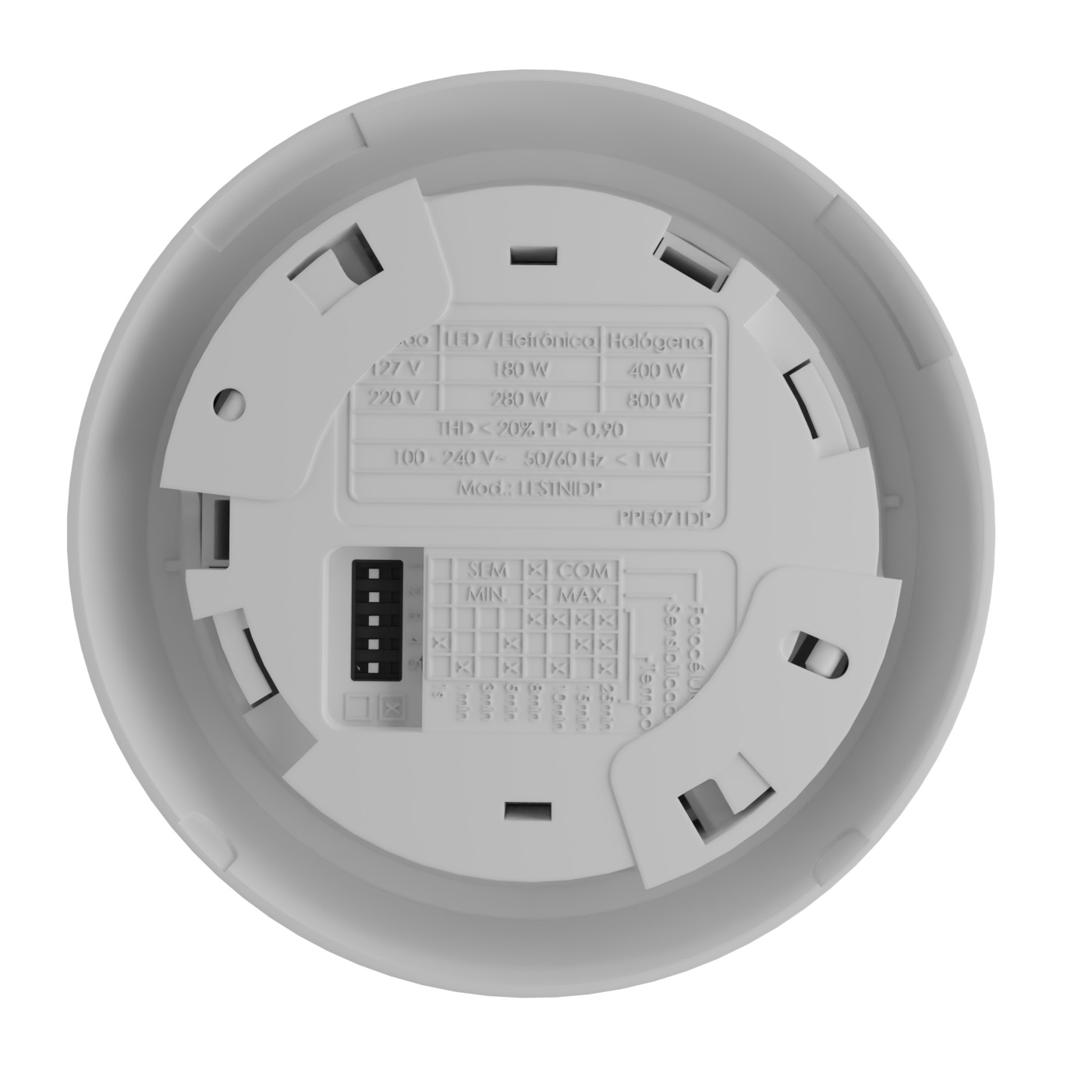 SENSOR DE PRESEN�A TETO DIP 360� MICROCONTADOR INRUSH CONTROL 100/240V 50/60HZ E - Foto 2