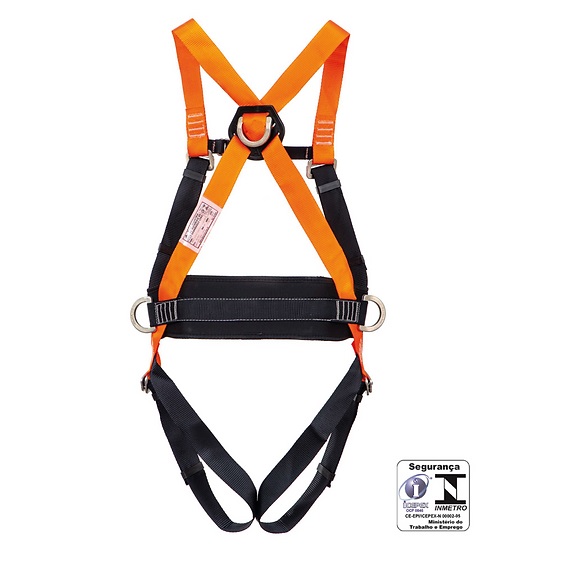 CINTO PARAQUEDISTA APOIO LOMBAR (2 ANCORAGEM FRENTE/COSTAS 2 SUSPENS�O 1 POSICIONAMENTO) CA36810 MG CINTO - Foto 1