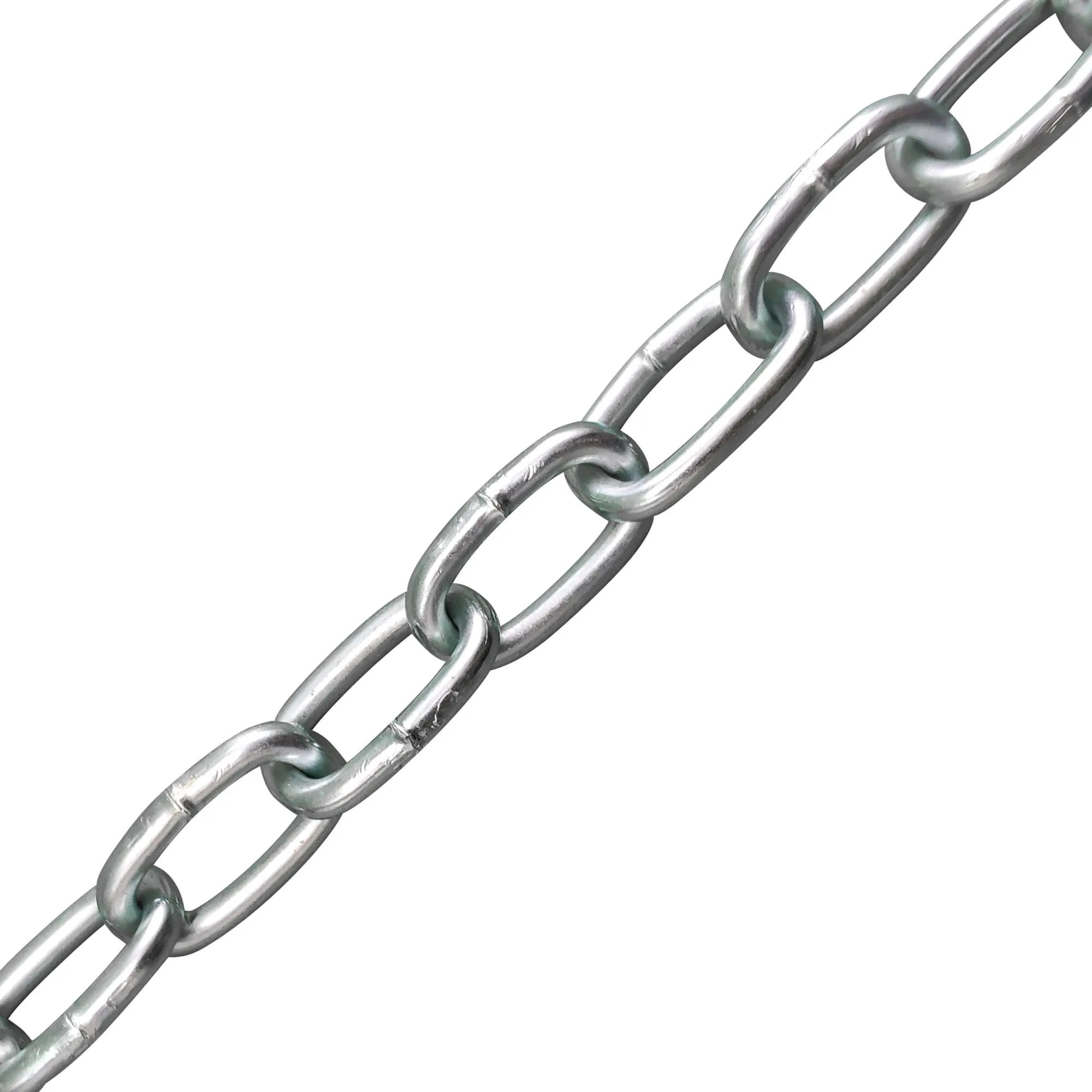 CORRENTE SOLDADA 3,2MM ZINCADA BRANCA - SACO 5KG - (APROXIMADAMENTE 4,76MT/KG) (A) - Foto 1