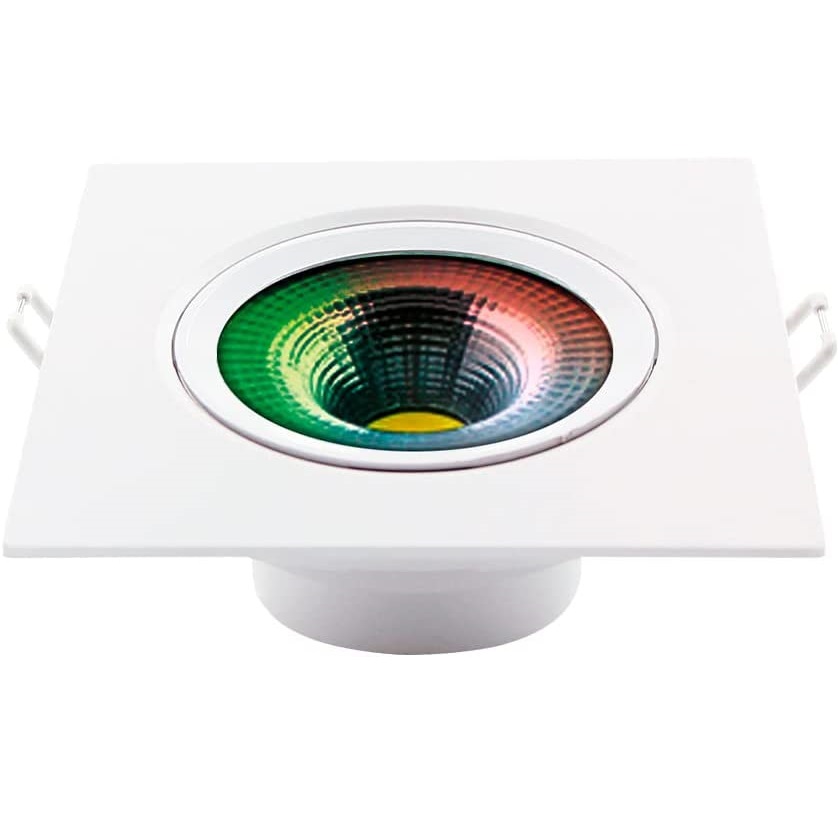 SPOT LED 22 NEO QUADRADO 5W RGB INTELIGENTE NEO - Foto 3