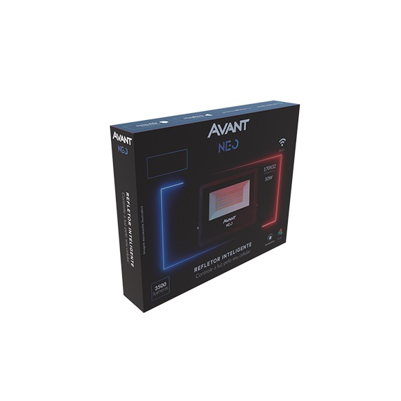 REFLETOR LED NEO 50W RGB INTELIGENTE - Foto 4