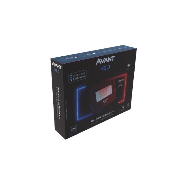 REFLETOR LED NEO 30W RGB INTELIGENTE - Foto 4