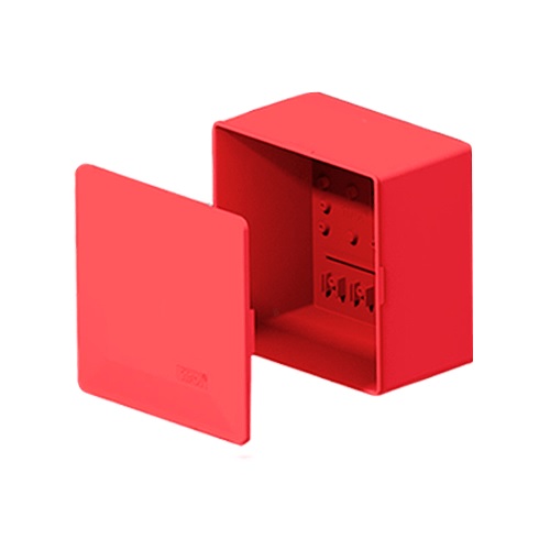 CAIXA DE PASSAGEM ELETRICA VERMELHO (20X20X09) 