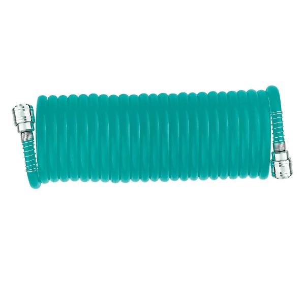 MANGUEIRA DE AR ESPIRAL PU ENCAIXE RPIDO 1/4 NPT COM 10 METROS