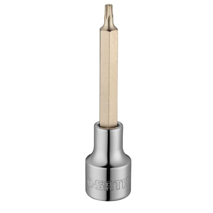 SOQUETE BIT TORX LONGO 1/2X100 T30 - Foto 1