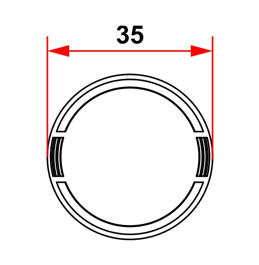 TAMP�O REDONDO BRANCO (CAIXA CONDULETE)  - Foto 1