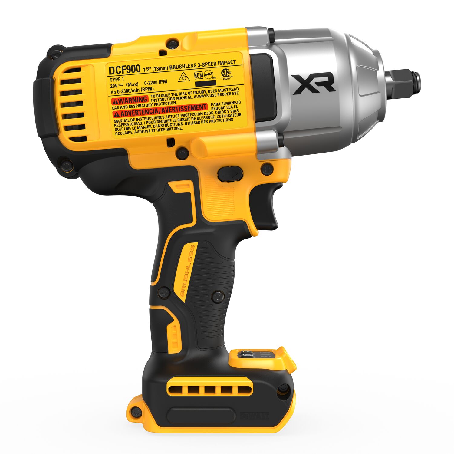 CHAVE DE IMPACTO 1/2 DCF900B 20V MAX SEM BATERIA E SEM CARREGADOR BARE - Foto 1