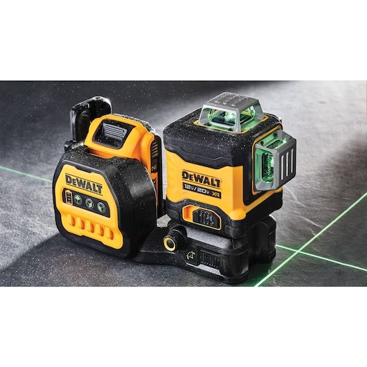N�VEL LASER 3X360 DCLE34030GB 12/20V SEM CARREGADOR E SEM BATERIA - Foto 2