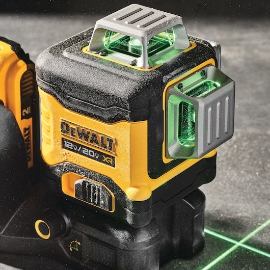 N�VEL LASER 3X360 DCLE34030GB 12/20V SEM CARREGADOR E SEM BATERIA - Foto 3