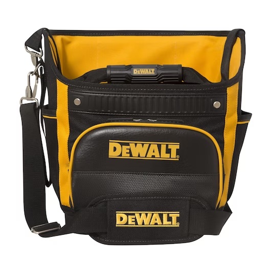 BOLSA ABERTA PARA FERRAMENTAS 12'' DWST83488-LA DE POLI�STER E COURO LEG�TIMO - Foto 1