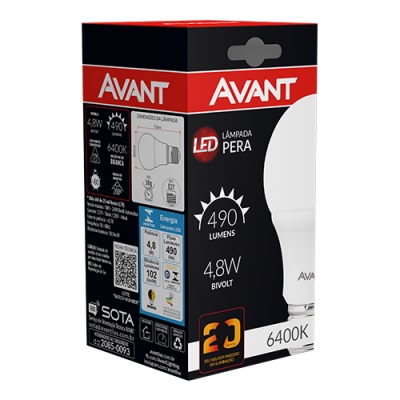 LAMPADA LED BULBO 15W BR1300 LUMENS 6500K (BRANCA) - Foto 1