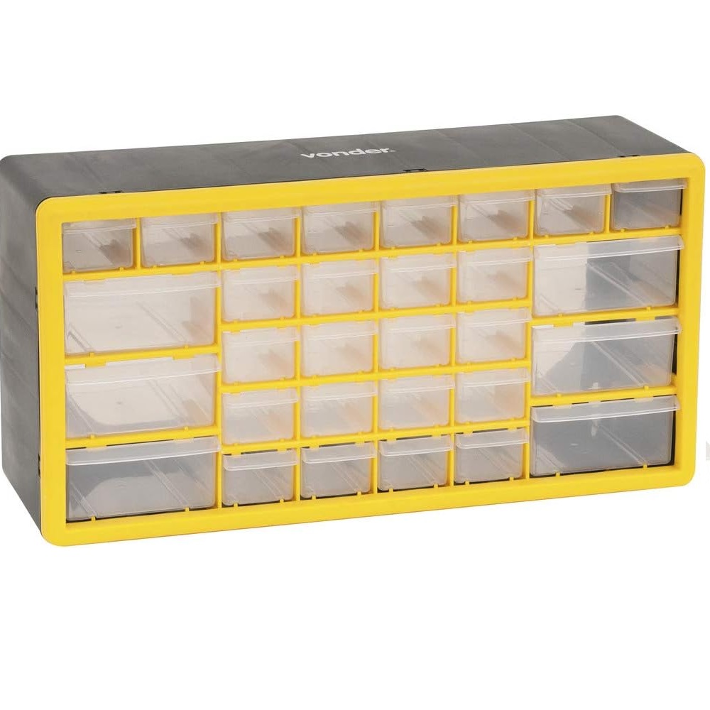 CAIXA PL�STICA ORGANIZADORA COM 30 GAVETAS OPV 0300 - Foto 1
