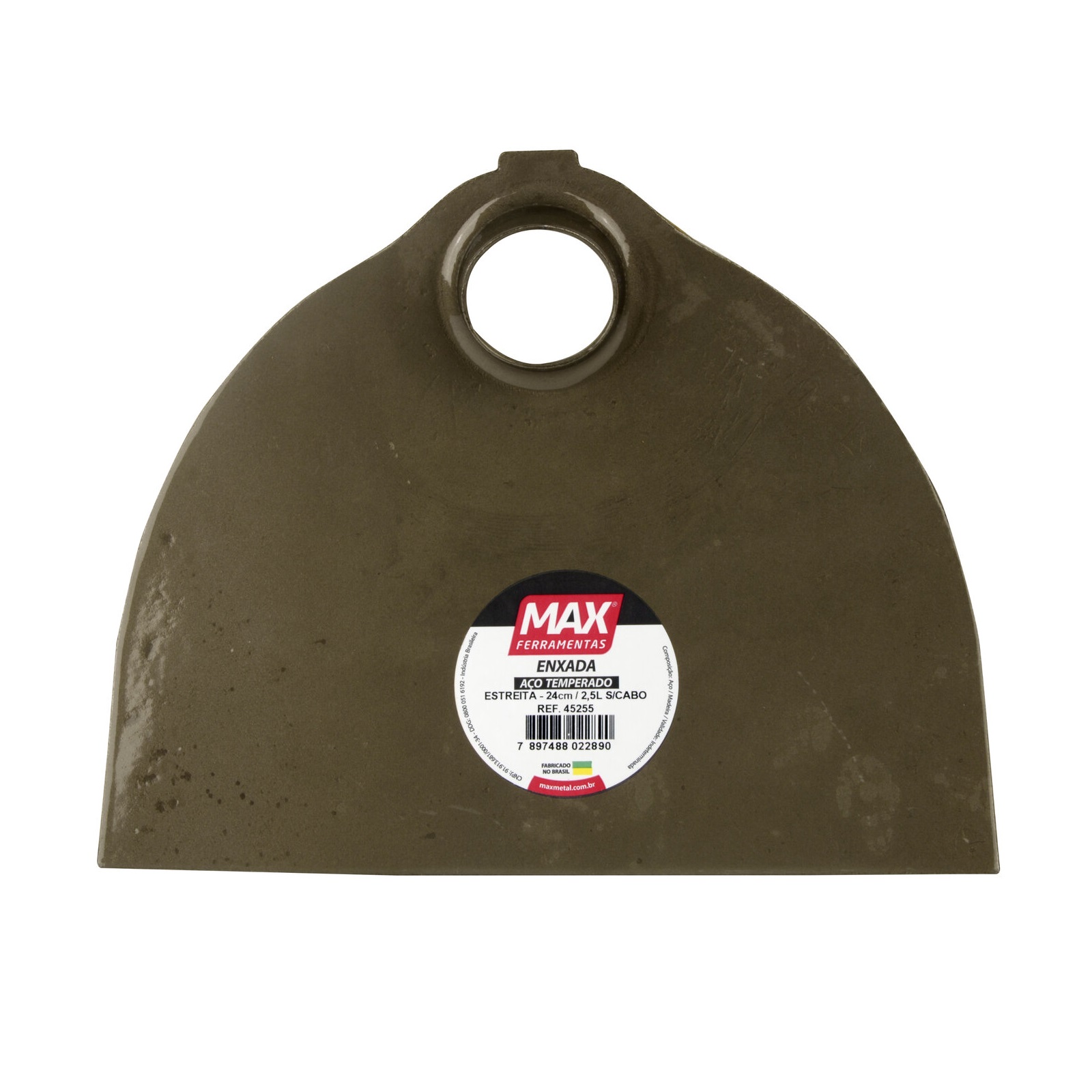 ENXADA ESTREITA 24X20CM COM CABO 1,50 METRO - Foto 1