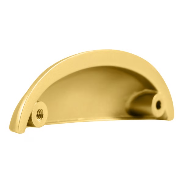 PUXADOR CONCHA 64MM DOURADO  ANIELA 332  - Foto 1