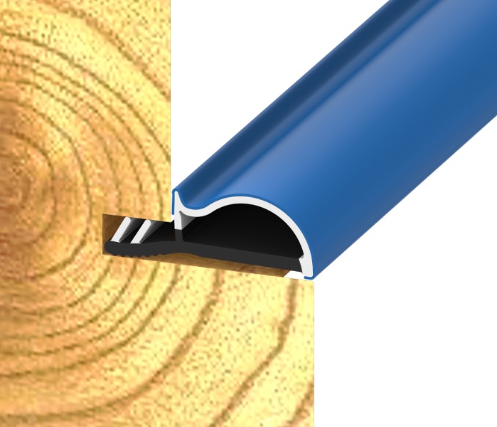 BORRACHA VEDA��O PORTA COM PELICULA PROTETIVA 071.071 BRANCO/PRETO - Foto 1