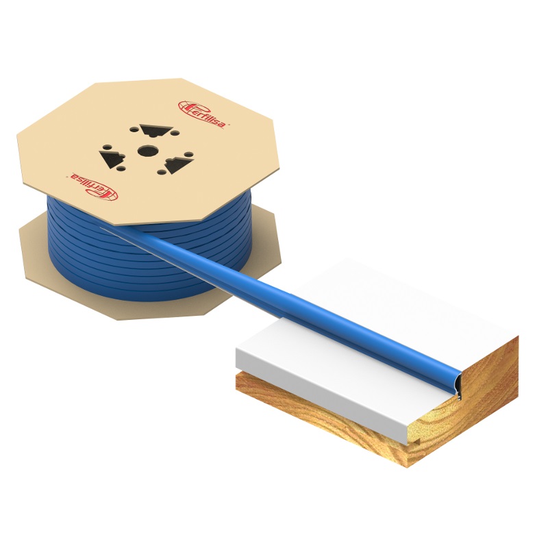 BORRACHA VEDA��O PORTA COM PELICULA PROTETIVA 071.071 BRANCO/PRETO - Foto 3