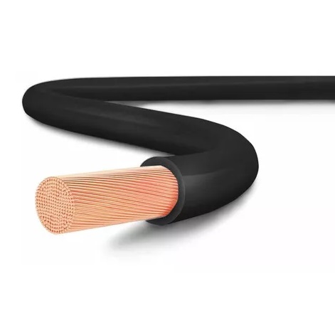 CABO FLEXIVEL 750V 4,00MM PRETO ENERGY - Foto 1